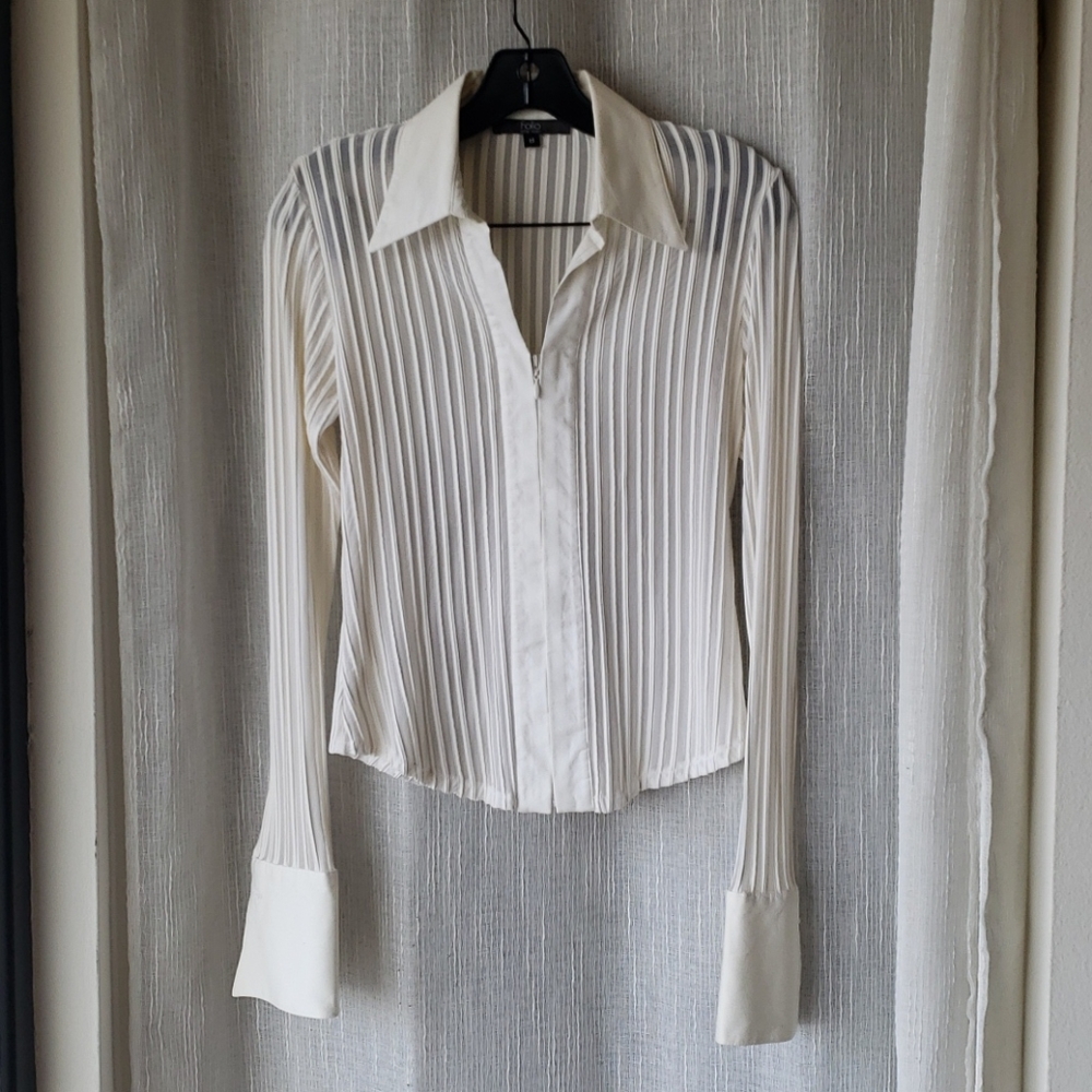 Folio Striped Sheer Shirt